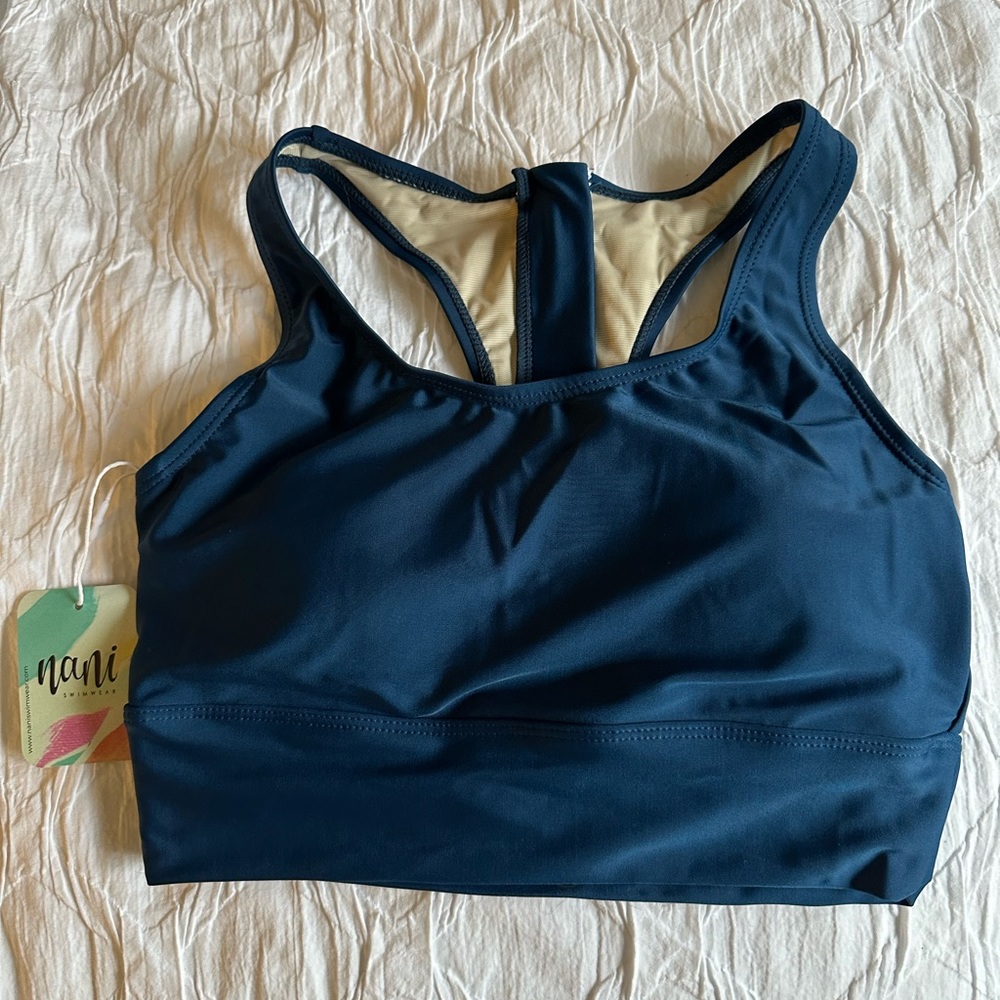 Nani swim crop top
